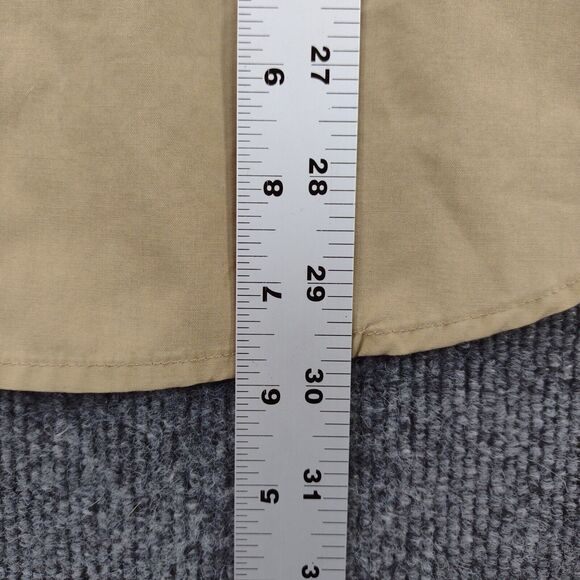 Rivers End DOW Agroscience Button Down Long Sleeve Shirt SZ XL Tan Pockets - Picture 5 of 14